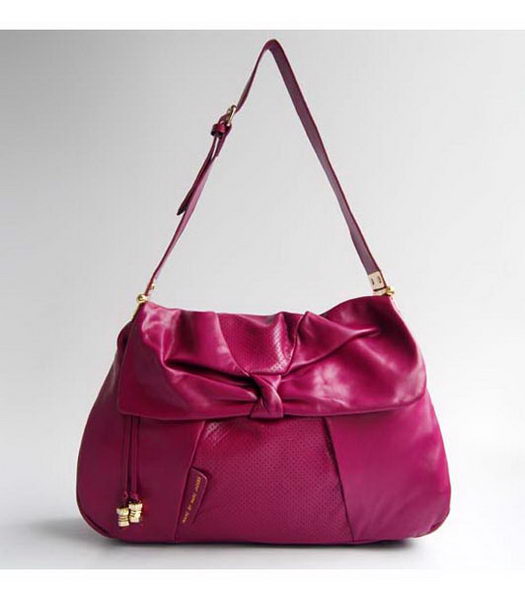 Marc by Marc Jacobs Leola spalla perforato Large Bag in rosso P